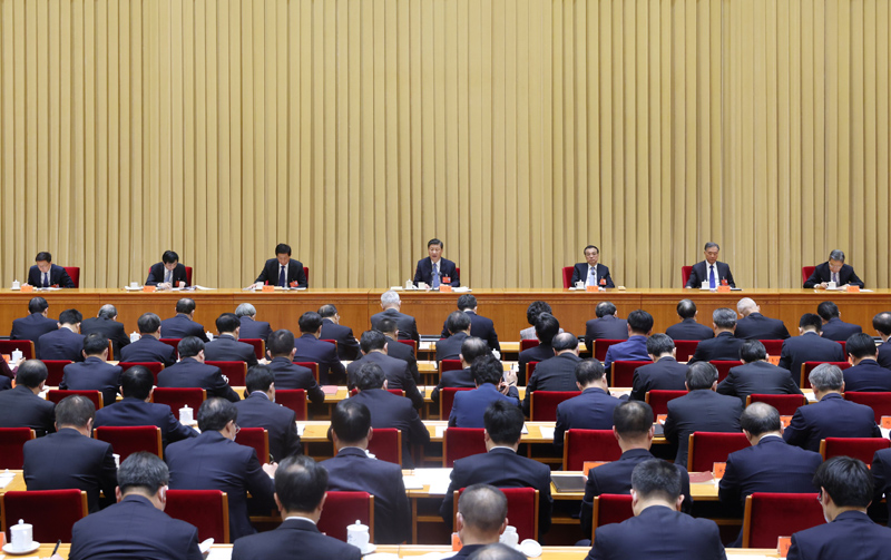 12月28日至29日,中央农村工作会议在北京举行。中共中央总书记、国家主席、中央军委主席习近平出席会议并发表重要讲话。 新华社记者 王晔 摄